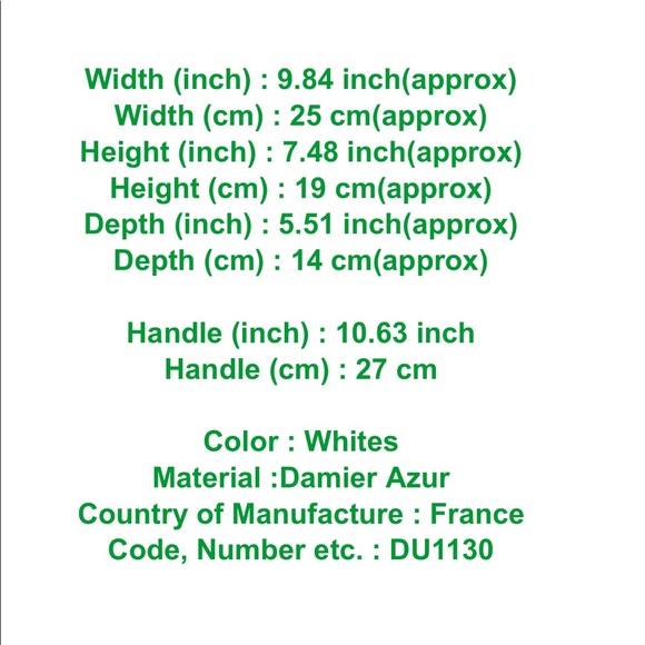 ❌Sold❌ Louis Vuitton Speedy 25 Azur Damier - Picture 15 of 15